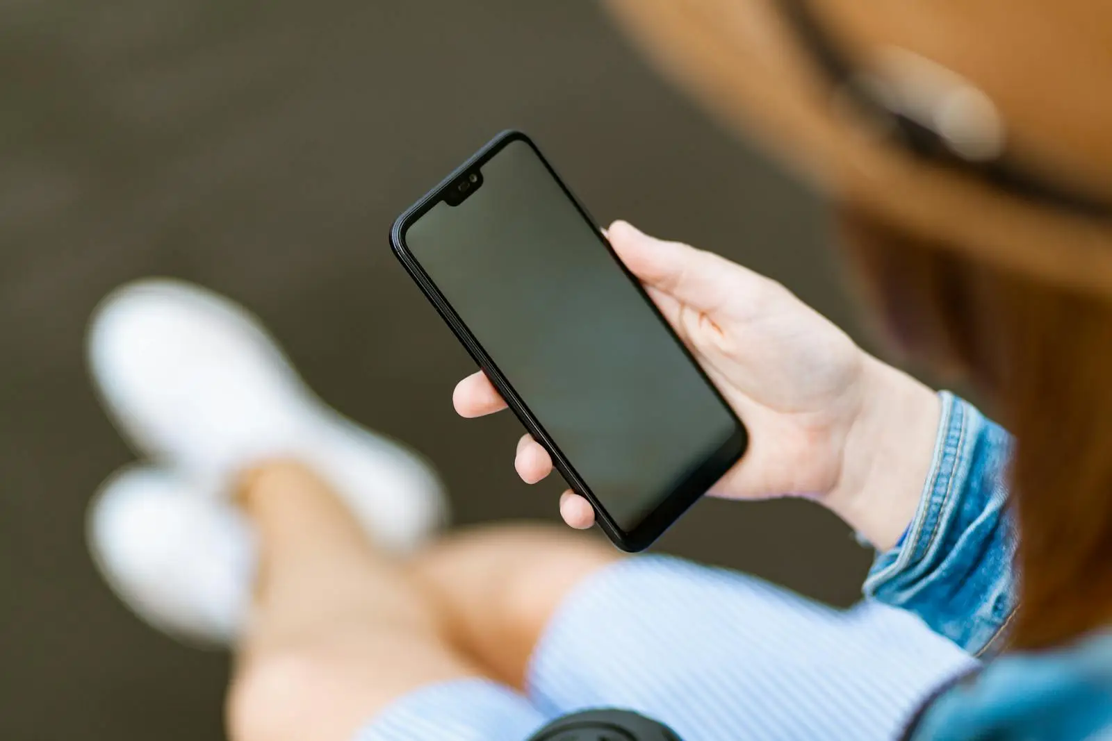 Person Holding Black Smartphone