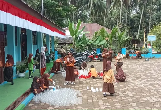 HUT RI ke-79, SDN 10 Sungai Geringging Usung Berkebangsaan (Ilustrasi)