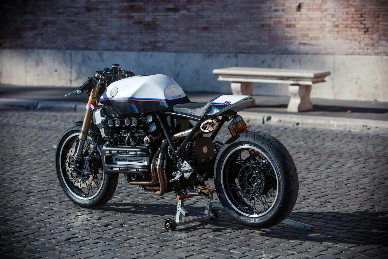 Parked Cafe Racer