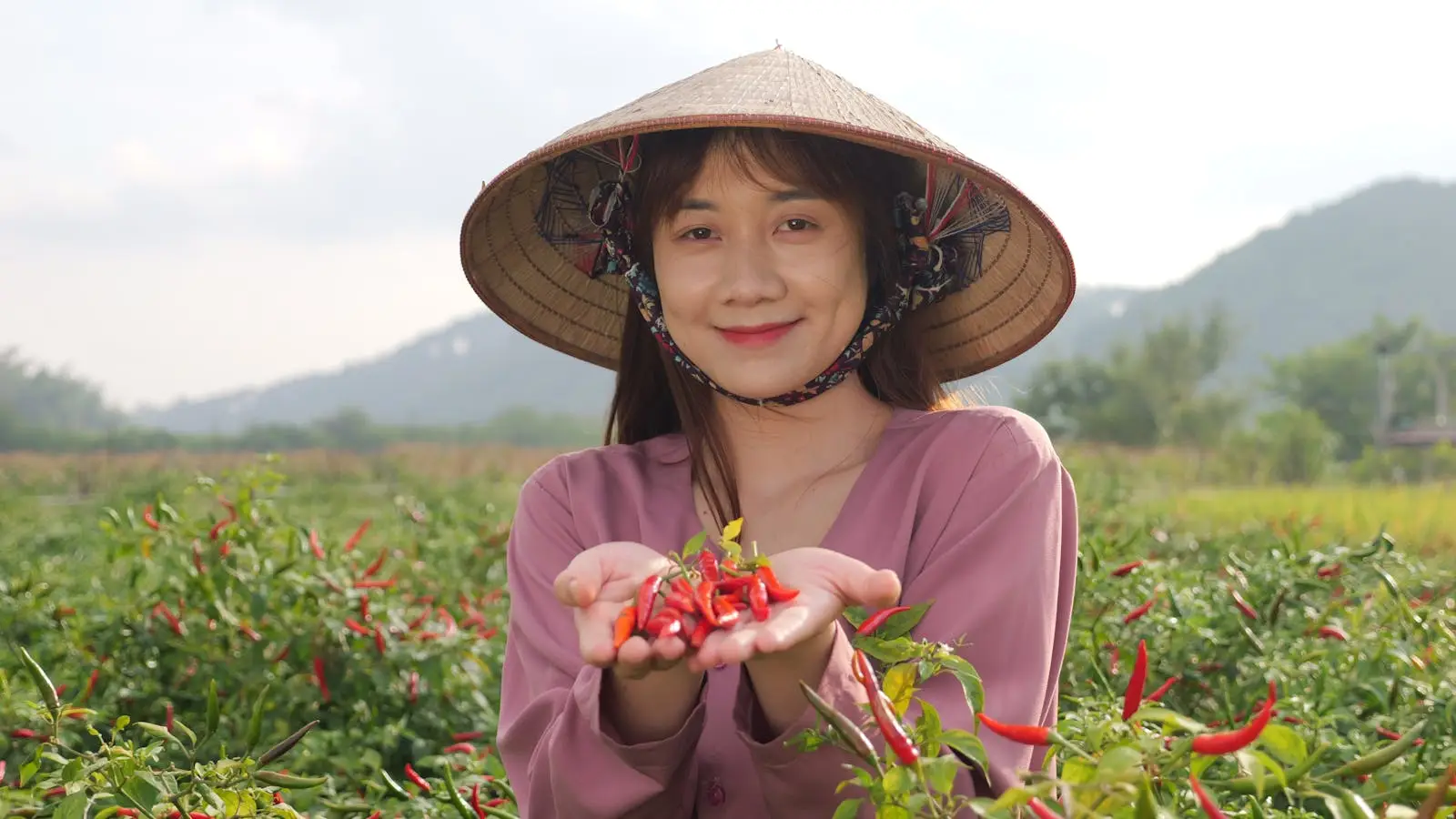 Portrait of a Woman in a Field